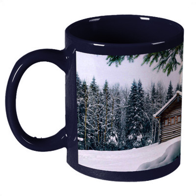 56% OFF on Amy Winters Little Hut Dark Blue Ceramic Mug 330 ml 56% OFF on Amy Winters Little Hut Dark Blue Ceramic Mug 330 ml