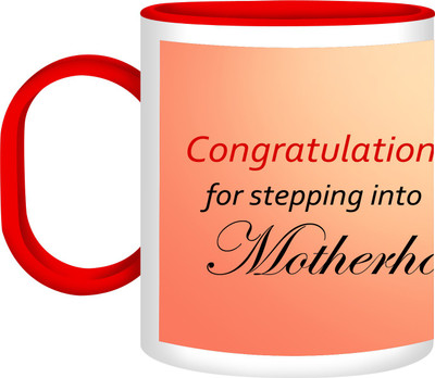 30% OFF on Refeel Gifts Congratulations For Stepping Into Motherhood Unbreakable Plastic Mug 325 ml 30% OFF on Refeel Gifts Congratulations For Stepping Into Motherhood Unbreakable Plastic Mug 325 ml
