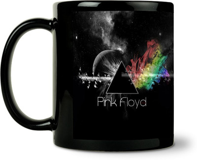 36% OFF on ShopMantra Pink Floyd Painted Face Ceramic Mug 300 ml