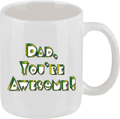 16% OFF on Ellicon Dad You Are Awesome Ceramic Mug