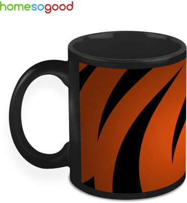 33% OFF on HomeSoGood Skin Of Tiger Ceramic Mug 325 ml