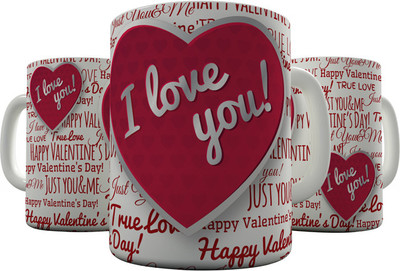 50% OFF on Shaildha Valentine_2014_003 Ceramic Mug 350 ml