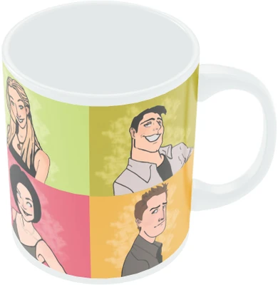 18% OFF on PosterGuy Friends TV Series Art Ceramic Mug 300 ml 18% OFF on PosterGuy Friends TV Series Art Ceramic Mug 300 ml