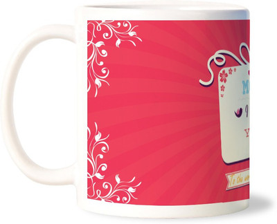 50% OFF on Lovely Collection To The Worlds Best Mom Porcelain Mug 325 ml 50% OFF on Lovely Collection To The Worlds Best Mom Porcelain Mug 325 ml