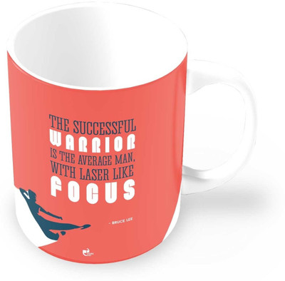 25% OFF on Thinkpot the Successful Warrior - Bruce Lee Ceramic Mug