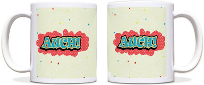 60% OFF on ShopMantra Comic Auch Black Ceramic Mug 300 ml