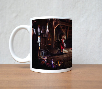 33% OFF on StyBuzz Cute Baby See Scenry Porcelain Mug 300 ml