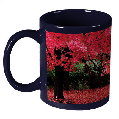 56% OFF on Amy Natural Tree Forest Beauty Ceramic Mug 330 ml