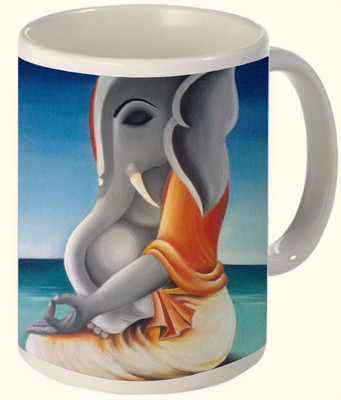 60% OFF on Timpax Most Popular & Best Selling Printed Ceramic 325 ML Dishwasher safe. D.No. 5796 Ceramic Mug 325 ml