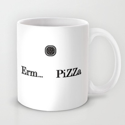 41% OFF on Astrode Ermenegildo Pizza Ceramic Mug 325 ml