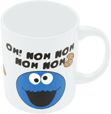 20% OFF on PosterGuy Om Nom Cookie Funny Quote Ceramic Mug 280 ml