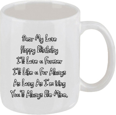 16% OFF on Ellicon 34 Happy Birthday My Love Ceramic Mug 16% OFF on Ellicon 34 Happy Birthday My Love Ceramic Mug