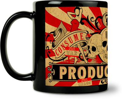 36% OFF on ShopMantra Cool Vintage Skull Ceramic Mug 300 ml 36% OFF on ShopMantra Cool Vintage Skull Ceramic Mug 300 ml