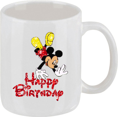 13% OFF on Ellicon 2happy Birthday Ceramic Mug
