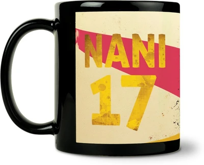 36% OFF on ShopMantra Nani Footballer Artwork Ceramic Mug 300 ml