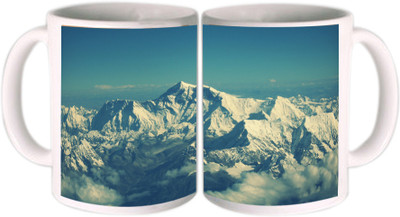 25% OFF on Shopkeeda Mount Everest Ceramic Mug 350 ml