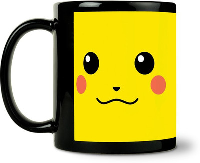 36% OFF on ShopMantra Pikachu Minimal Design Ceramic Mug 300 ml