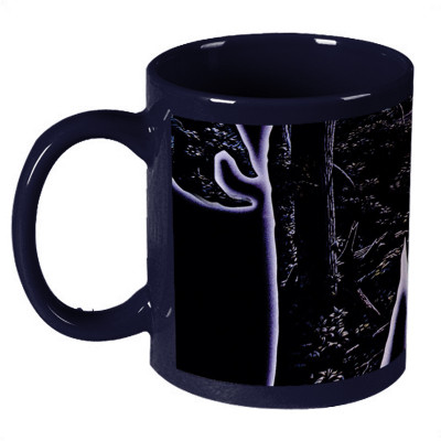 56% OFF on Amy Friday The Thirteen Dark Blue Ceramic Mug 330 ml