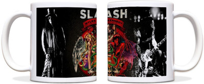 60% OFF on ShopMantra Slash Lover Black Ceramic Mug 300 ml