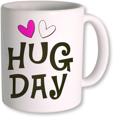 58% OFF on Photogiftsindia Hug Day Coffee Ceramic Mug 350 ml 58% OFF on Photogiftsindia Hug Day Coffee Ceramic Mug 350 ml
