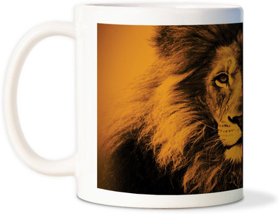 75% OFF on AMY Big Lioncoffee Ceramic Mug