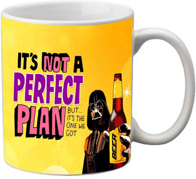 81% OFF on StyleNcomfort Its Not Prefect Friendship Day Ceramic Mug 320 ml