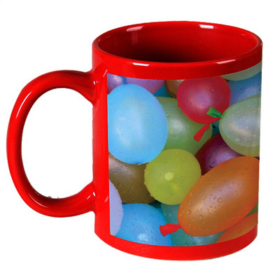 56% OFF on AMY Colorful Holi Water Balloons Red Ceramic Mug 325 ml 56% OFF on AMY Colorful Holi Water Balloons Red Ceramic Mug 325 ml