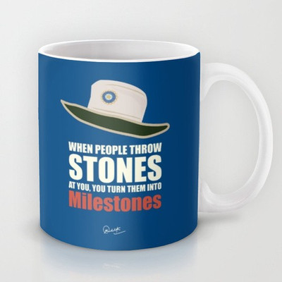 41% OFF on Astrode Sachin Tendulkar Inspirational Typography Quotes Ceramic Mug 325 ml