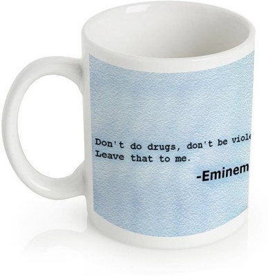 50% OFF on Webplaza Eminem 4 58 Ceramic Mug 350 ml