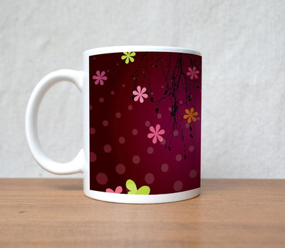 60% OFF on StyBuzz Colorfull Floral Pattern Porcelain Mug 300 ml 60% OFF on StyBuzz Colorfull Floral Pattern Porcelain Mug 300 ml