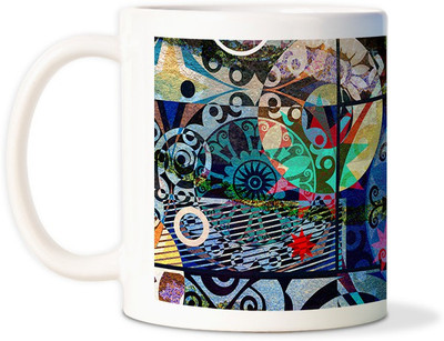 87% OFF on AMY Art Design Beauty Ceramic Mug
