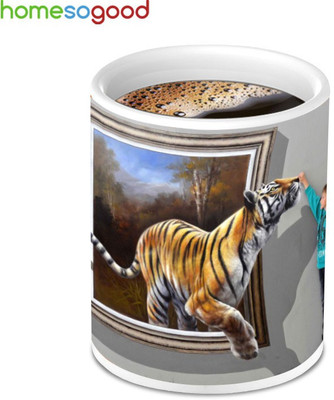 41% OFF on Homesogood Tiger With Boy Coffee Ceramic Mug 280 ml 41% OFF on Homesogood Tiger With Boy Coffee Ceramic Mug 280 ml