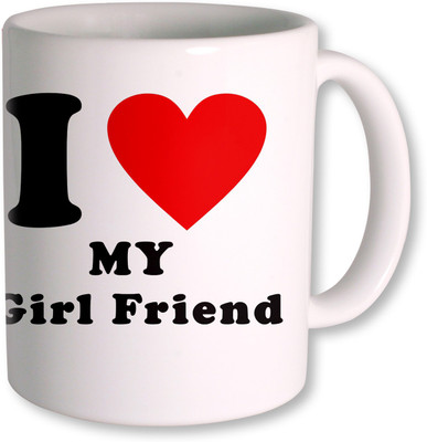 50% OFF on Photogiftsindia I Love Girlfriend Ceramic Mug 350 g