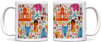 69% OFF on ShopMantra Desi Indian Pattern Black Ceramic Mug 300 ml 69% OFF on ShopMantra Desi Indian Pattern Black Ceramic Mug 300 ml