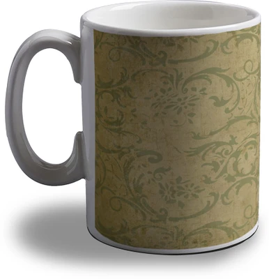 Artifa Abstract Vintage Design Amg1076 Porcelain, Ceramic Mug 350 ml