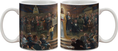 15% OFF on Artifa Jesus Christ God Porcelain, Ceramic Mug 350 ml