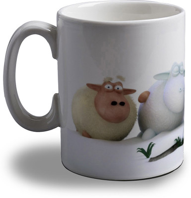 15% OFF on Artifa Black Sheep Porcelain, Ceramic Mug 350 ml