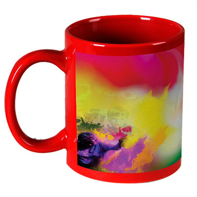 68% OFF on AMY Beautiful Bright Colors Holi Message Red Ceramic Mug 325 ml 68% OFF on AMY Beautiful Bright Colors Holi Message Red Ceramic Mug 325 ml