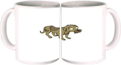 25% OFF on Shopkeeda Sad Doggy Ceramic Mug 350 ml