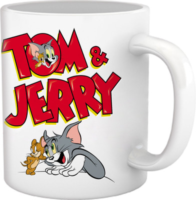 66% OFF on Tiedribbons Tom And Jerry Coffee For Children Ceramic Mug 350 ml