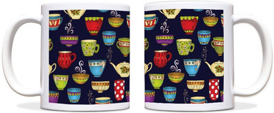 54% OFF on ShopMantra Tea Cups & Kettle Pattern Black Ceramic Mug 300 ml 54% OFF on ShopMantra Tea Cups & Kettle Pattern Black Ceramic Mug 300 ml