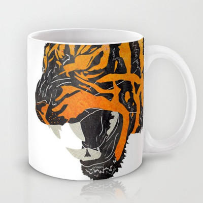 58% OFF on Astrode Tiger Ceramic Mug 325 ml