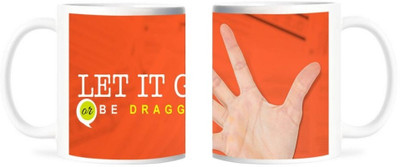 50% OFF on Refeel Gifts Let It Go Ceramic Mug 325 ml 50% OFF on Refeel Gifts Let It Go Ceramic Mug 325 ml