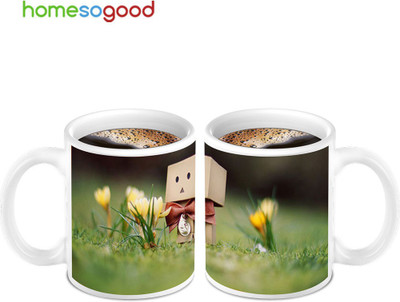 45% OFF on HomeSoGood Cute Danbo Helping Man Coffee 2 Mugs Ceramic Mug 280 ml, Pack of 2 45% OFF on HomeSoGood Cute Danbo Helping Man Coffee 2 Mugs Ceramic Mug 280 ml, Pack of 2