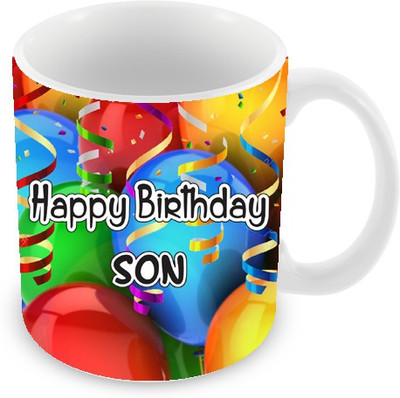 26% OFF on Everyday Gifts Happy Birthday Son Ceramic Mug 325 ml 26% OFF on Everyday Gifts Happy Birthday Son Ceramic Mug 325 ml
