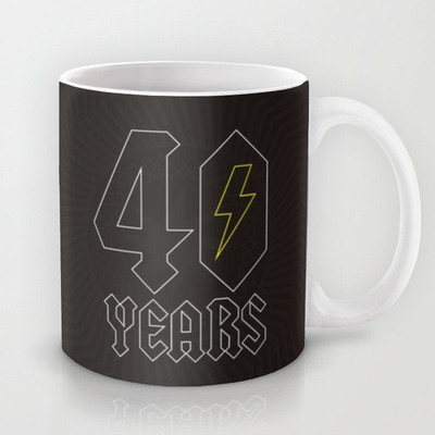 41% OFF on Astrode Acdc 40 Years Ceramic Mug 325 ml