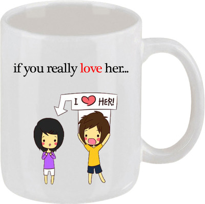 16% OFF on Ellicon 12 If You Really Love Her Ceramic Mug 16% OFF on Ellicon 12 If You Really Love Her Ceramic Mug