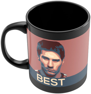 8% OFF on PosterGuy Lionel Messi Barcelona Best Football and Sports Legends Ceramic Mug 280 ml