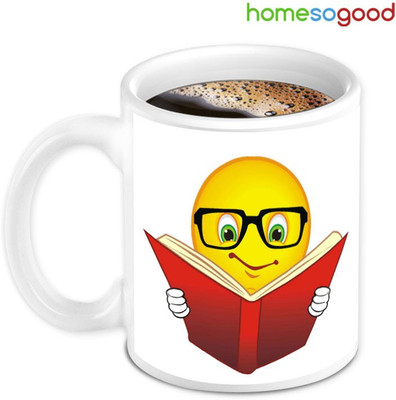 41% OFF on Homesogood Lovely Books Quotes Coffee Ceramic Mug 280 ml 41% OFF on Homesogood Lovely Books Quotes Coffee Ceramic Mug 280 ml
