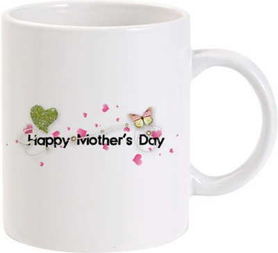 50% OFF on Lolprint Happy Mothers Day Hearts Butterfly Ceramic Mug 325 ml 50% OFF on Lolprint Happy Mothers Day Hearts Butterfly Ceramic Mug 325 ml